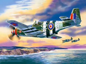 ICM Mustang Mk.III, WWII RAF Fighter Plane