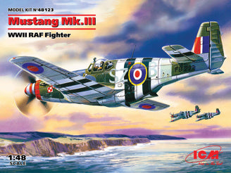 ICM Mustang Mk.III, WWII RAF Fighter Plane