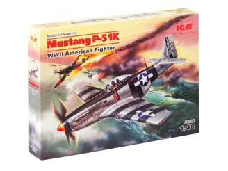 ICM Mustang P-51K, WWII American Fighter Plane