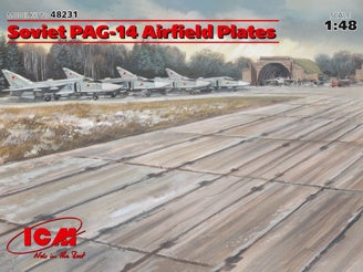 ICM Soviet PAG-14 Airfield Plates with 32 pieces (543×324 mm)
