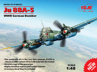 ICM Ju 88A-5, WWII German Bomber