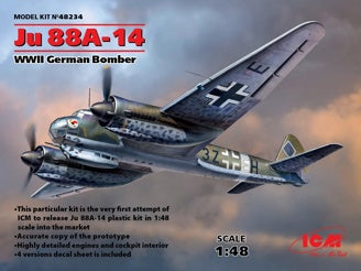 ICM Ju 88A-14, WWII German Bomber