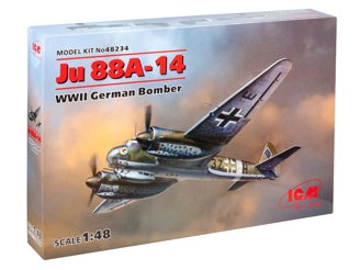 ICM Ju 88A-14, WWII German Bomber