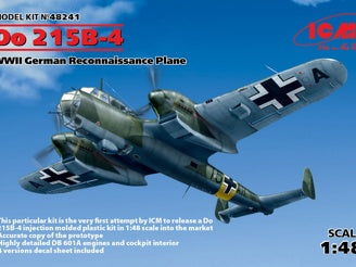 ICM Do 215 B-4, WWII German Reconnaissance Plane