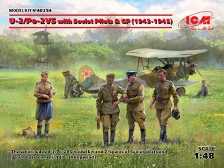 ICM U-2/Po-2VS with Soviet Pilots & GP (1943-1945) 7 Figures
