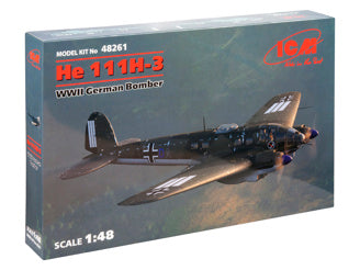 ICM He 111H-3, WWII German Bomber
