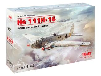 ICM He 111H-16, WWII German Bomber