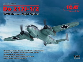 ICM Do 217J-1/2, WWII German Night Fighter Plane