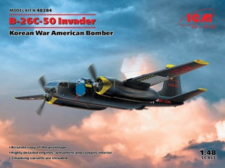 ICM B-26С-50 Invader, Korean War American Bomber
