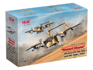 ICM Desert Storm U.S. Aircraft OV-10A & OV-10D+, 1991 (Set of 2)