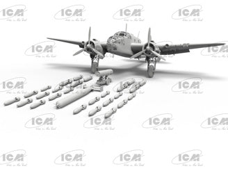 ICM Bristol Beaufort Mk.I Bombing Raid Plane