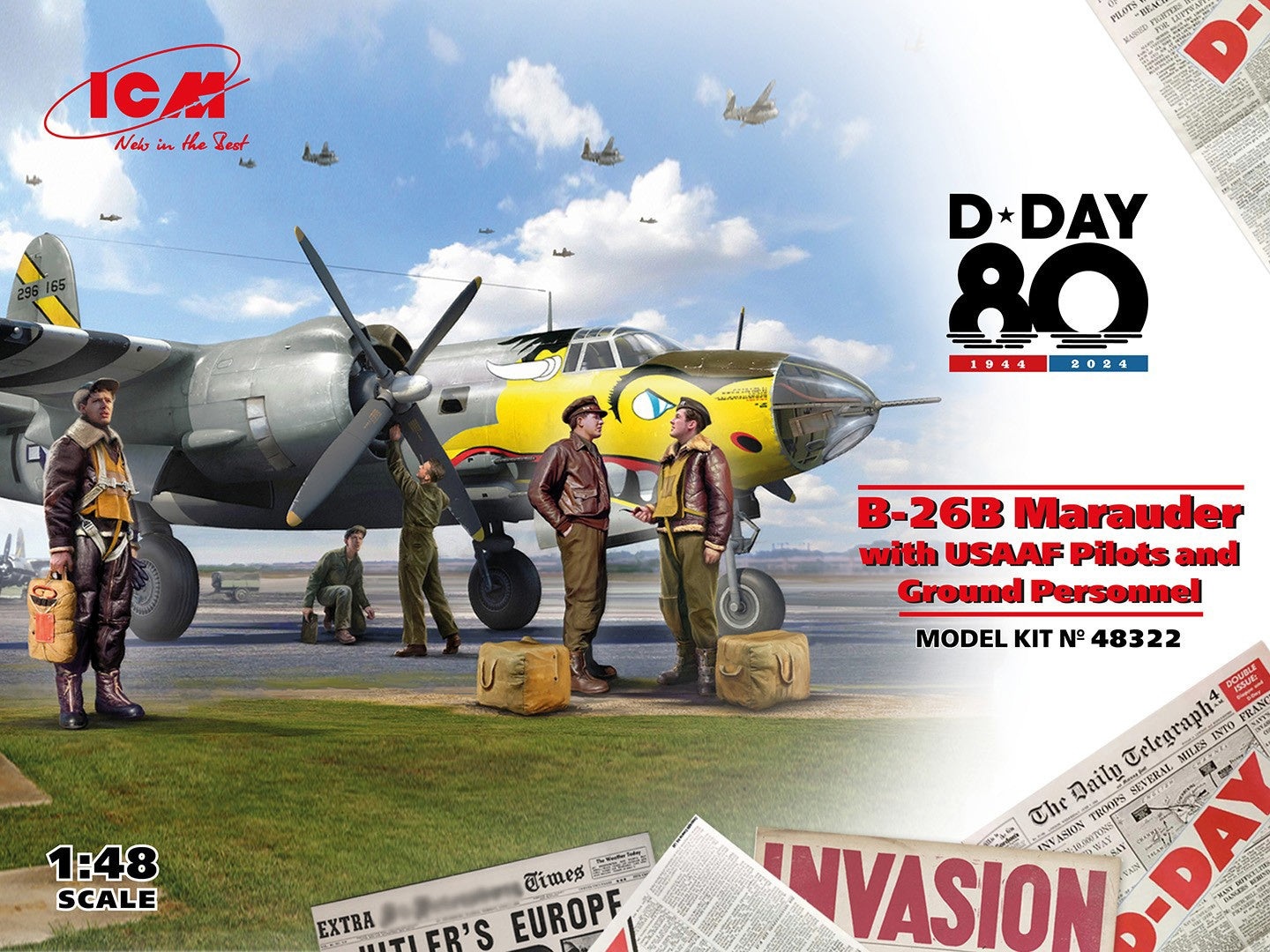 ICM Martin B-26B Marauder - ICM48322