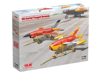ICM U.S. Aerial Target Drones (Set of 2 Drones & 2 Trailers)