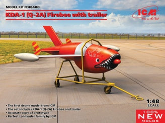 ICM KDA-1 (Q-2A) Firebee Drone with Trailer