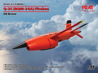 ICM (BQM-34A) Q-2C Firebee, U.S. Drone (Set of 2)