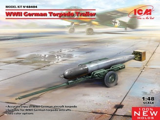 ICM WWII German Torpedo Trailer