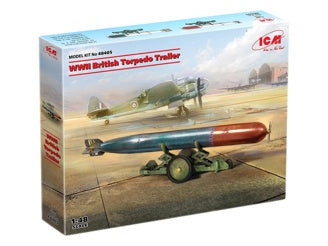 ICM WWII British Torpedo Trailer