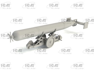 ICM WWII British Torpedo Trailer