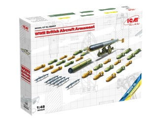 ICM WWII British Aircraft Armament (Bombs & Torpedoes)