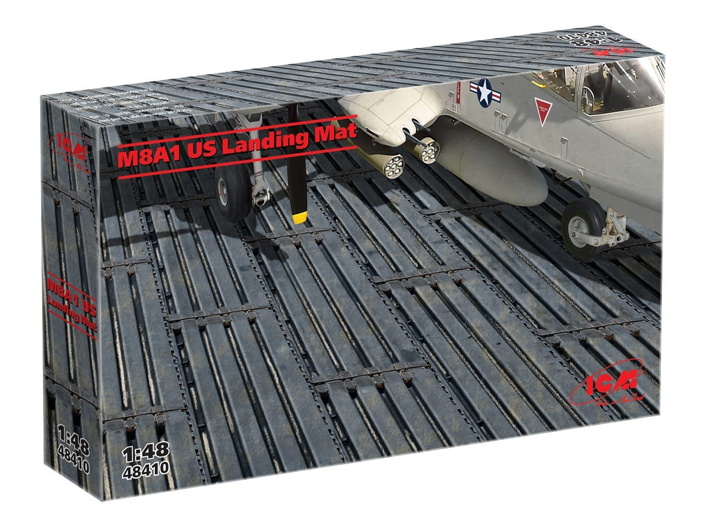 ICM 1/48 M8A1 US Landing Mat (153x245 mm) 48410