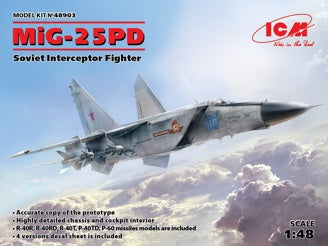 ICM MiG-25 PD, Soviet Interceptor Fighter Plane