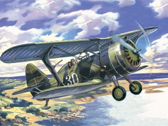 ICM I-15bis, WWII Soviet Biplane Fighter