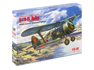 ICM I-15bis, WWII Soviet Biplane Fighter