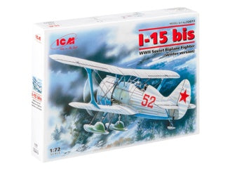 ICM I-15bis, WWII Soviet Biplane Fighter (Winter Version)