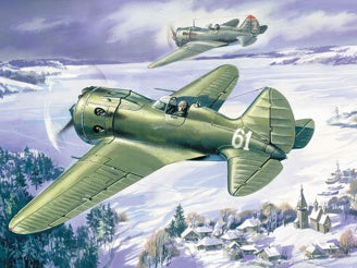 ICM I-16 Type 24, WWII Soviet Fighter Plane