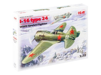 ICM I-16 Type 24, WWII Soviet Fighter Plane