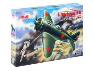 ICM I-16 Type 18, WWII Soviet Fighter Plane