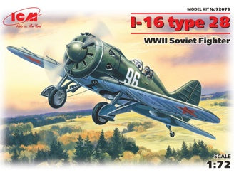 ICM I-16 Type 28, WWII Soviet Fighter Plane