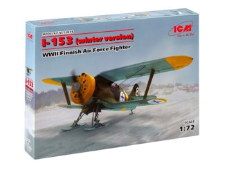 ICM I-153, WWII Finnish Air Force Fighter (Winter Version)