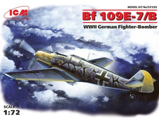 ICM Messerschmitt Bf 109E-7/B, WWII German Fighter-Bomber
