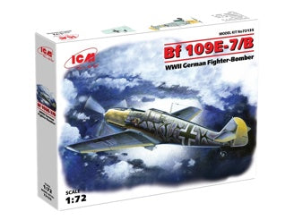 ICM Messerschmitt Bf 109E-7/B, WWII German Fighter-Bomber