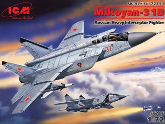ICM Mikoyan-31B, Russian Heavy Interceptor Fighter Plane