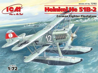 ICM Heinkel He 51B-2, German Floatplane Fighter
