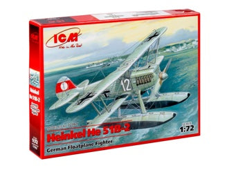 ICM Heinkel He 51B-2, German Floatplane Fighter
