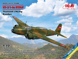ICM Ki-21-Ia RTAF, Thailand's Heavy Bomber