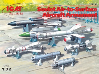 ICM Soviet Air-to-Surface Aircraft Armament (Assorted Missiles)