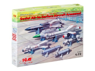 ICM Soviet Air-to-Surface Aircraft Armament (Assorted Missiles)
