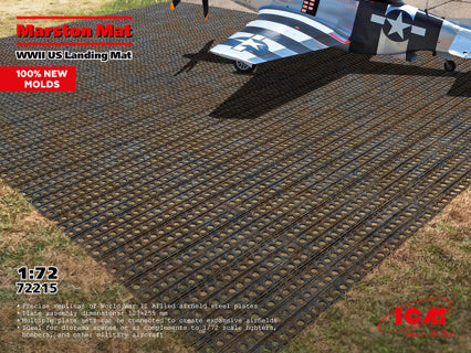 ICM Marston Mat, US Landing Mat WWII (100% new molds)