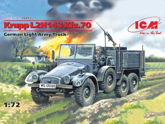 ICM Krupp L2H143 Kfz.70, German Light Army Truck