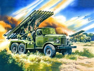 ICM BM-13-16 “Katiushaâ€, MLRS on ZiL-157 Base