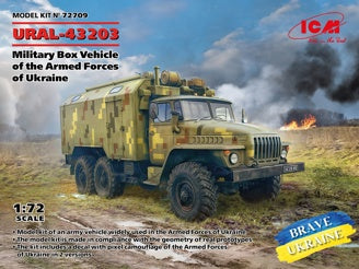ICM URAL-43203, Military Box Vehicle of the Armed Forces of Ukraine