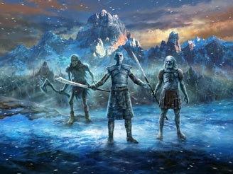 ICM Games of Thrones Army of Ice (Night King, Great Other & Wight Figures)