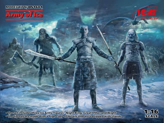 ICM Games of Thrones Army of Ice (Night King, Great Other & Wight Figures)