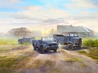ICM Wehrmacht Off-Road Cars, Kfz.1, Horch 108 Typ 40, L1500A (Set of 3)