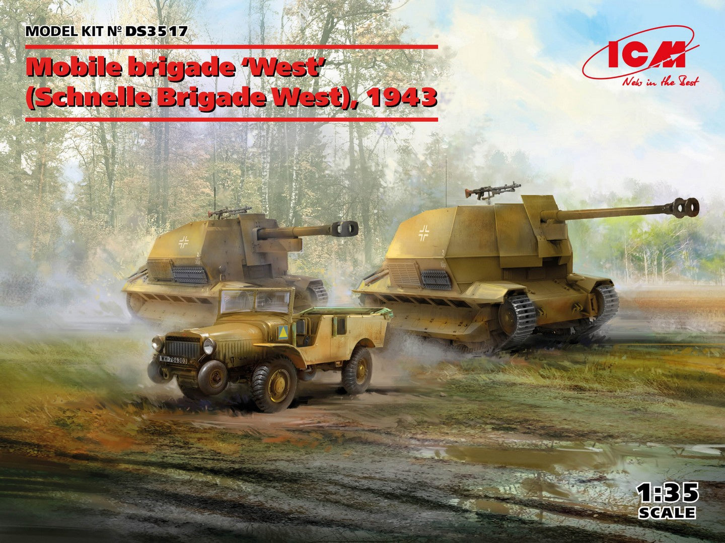 ICM Diorama 1/35 - Mobile Brigade 'West Icmds3517