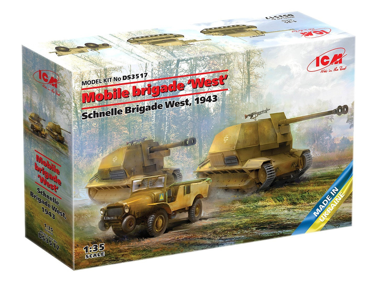 ICM Diorama 1/35 - Mobile Brigade 'West Icmds3517